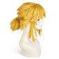 Side view of Link wig showing soft, natural hair flow