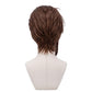 Back view of The Greatest Estate Developer wig with soft brown texture
