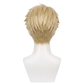 Back view of SPY x FAMILY Loid cosplay wig with natural blond texture