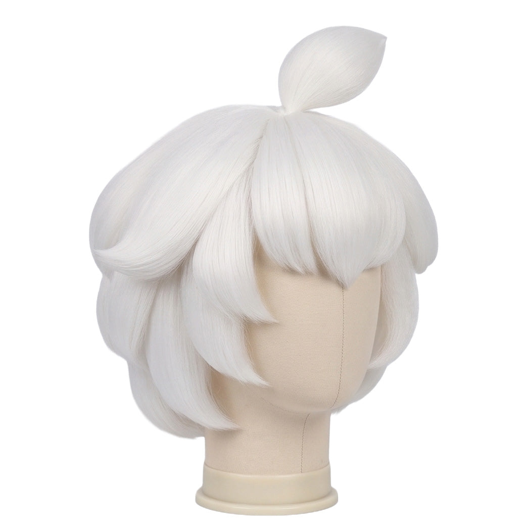 Luo Xiaohei cosplay wig displayed on mannequin with anime-accurate styling