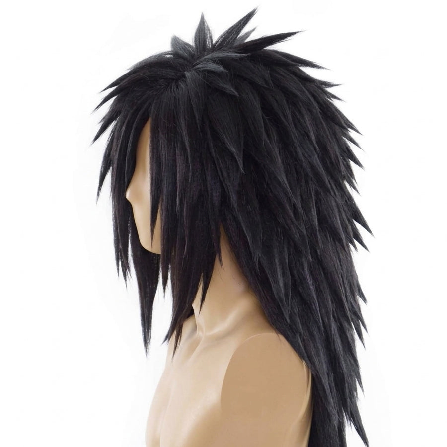 Close-up of madara wig fibers showing high-quality, heat-resistant construction