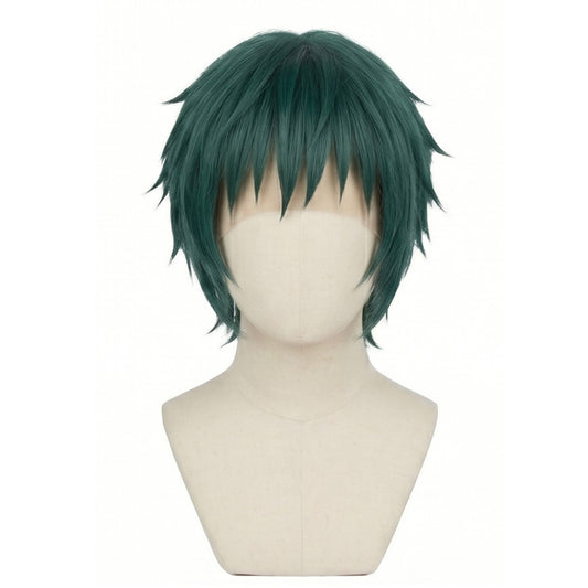 Maki Zenin Post Shibuya cosplay wig basic dark green wig for Jujutsu Kaisen cosplay