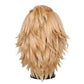 Back view of Tokyo Revengers Manjiro Sano wig with top knot detail