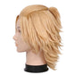Side view of Mikey wig showing flowing side strands