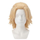 DIY styling wig for recreating Mikey’s short layered hairstyle