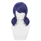Miraculous Ladybug Blue Ponytail Wig Front View – Marinette Cosplay Wig