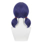 Miraculous Ladybug Wig Back View Showing Symmetrical Ponytails
