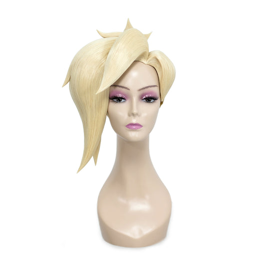 Transform into Mercy: Elevate Your Cosplay with Our Overwatch Mercy Wig