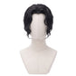 DIY styling wig for recreating Muzan’s layered black hairstyle