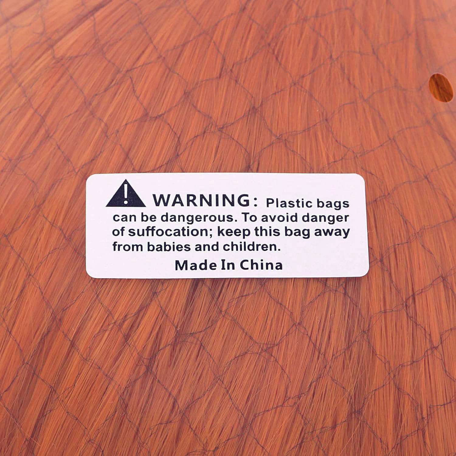 Nick Wilde orange cosplay wig in premium packaging with protective netting and care guide