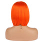 Leeloo Wig : Orange Short Bob Hair 12"