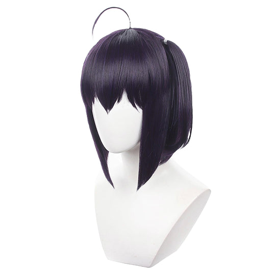 Rikka Takanashi Short Purple Cosplay Wig