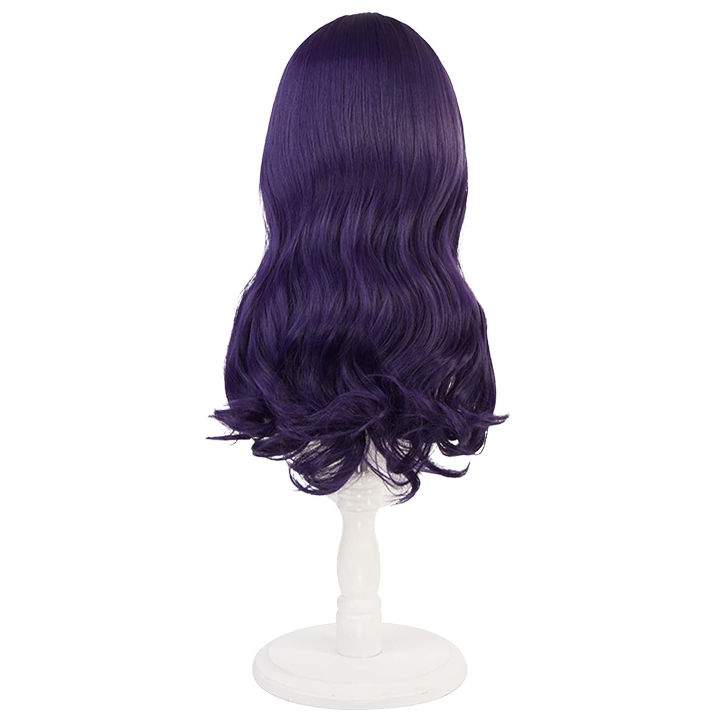 Long Dark Purple Misato Katsuragi Cosplay Wig