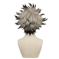 Back view of Rudo Surebrec wig with chaotic layered styling