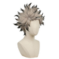 Handmade Rudo cosplay wig displayed on mannequin