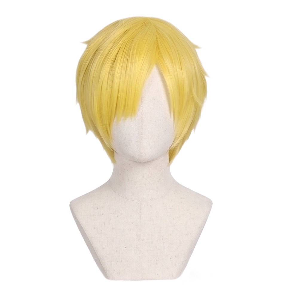 Set Sail in Style: Discover 'Black Leg' Sanji Wig – Embrace the Adventure of One Piece Cosplay!