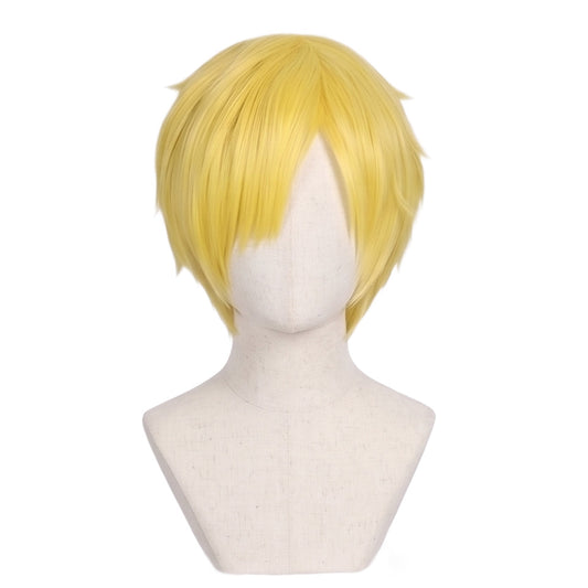 Set Sail in Style: Discover 'Black Leg' Sanji Wig – Embrace the Adventure of One Piece Cosplay!