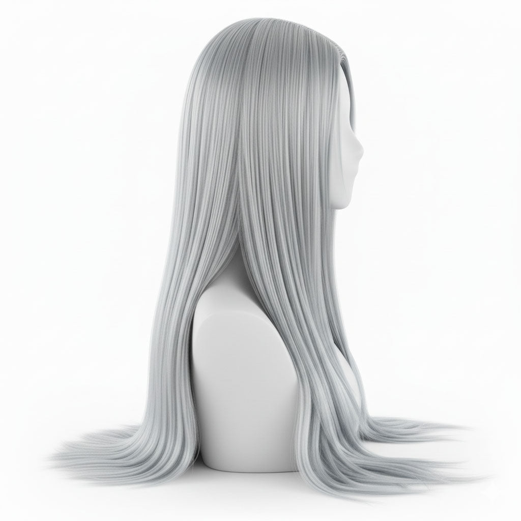 Transform into the Legendary Villain with the Sephiroth Wig - Perfect for Cosplay and Final Fantasy Fans