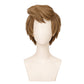 Shaggy Rogers cosplay wig from Scooby-Doo featuring dusty brown hair