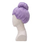 Side view of Fairy Godmother wig showing dramatic upward styling