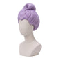 Handmade Shrek cosplay wig with fantasy-inspired purple hairstyle
