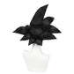 Back view of Son Goku cosplay wig showing black spiky volume – Dragon Ball Z anime wig