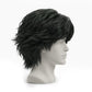 Side view of designer Spike cosplay wig inspired by Cowboy Bebop