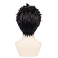 Back view of Re Subaru wig with natural texture