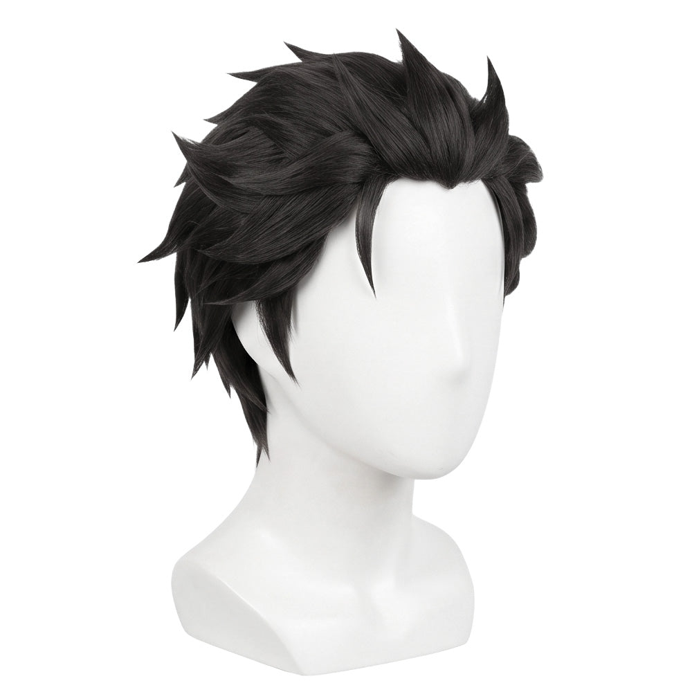 DIY styling wig for recreating Subaru’s messy short hairstyle