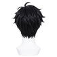 Back view of Solo Leveling Sung Jinwoo wig showing smooth, natural volume