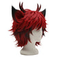 Alastor Cosplay Wig with Top Volume Showing Silhouette Accuracy