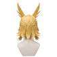Back view of Toshinori Yagi Hero Form wig with unstyled fibers