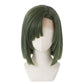 Front view of Touya Akira lace front cosplay wig before trimming and styling