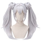 DIY styling wig for recreating White Queen’s long flowing hairstyle