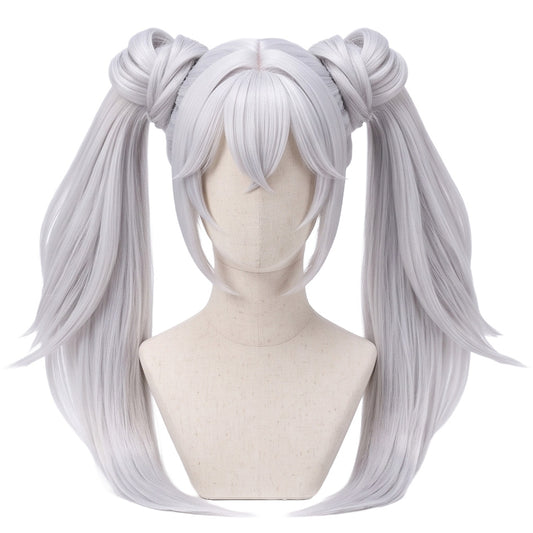 DIY styling wig for recreating White Queen’s long flowing hairstyle