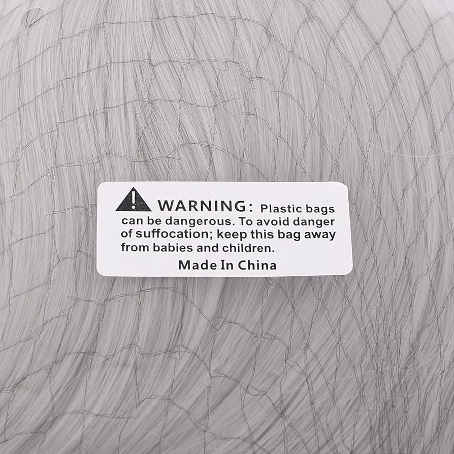 Ken Kaneki wig in premium packaging with protective netting and care guide