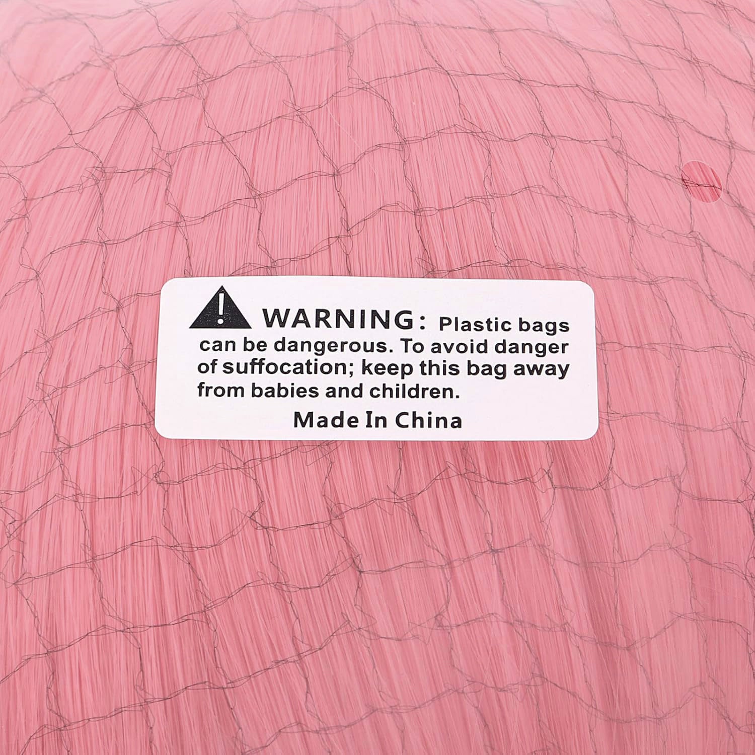 Yae Miko cosplay wig in premium packaging with protective netting and care guide