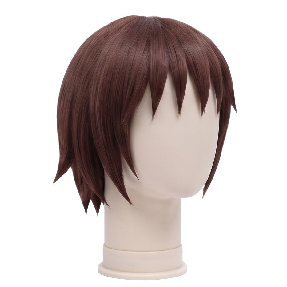Brown anime cosplay wig inspired by Yasuna Oribe from Kill Me Baby
