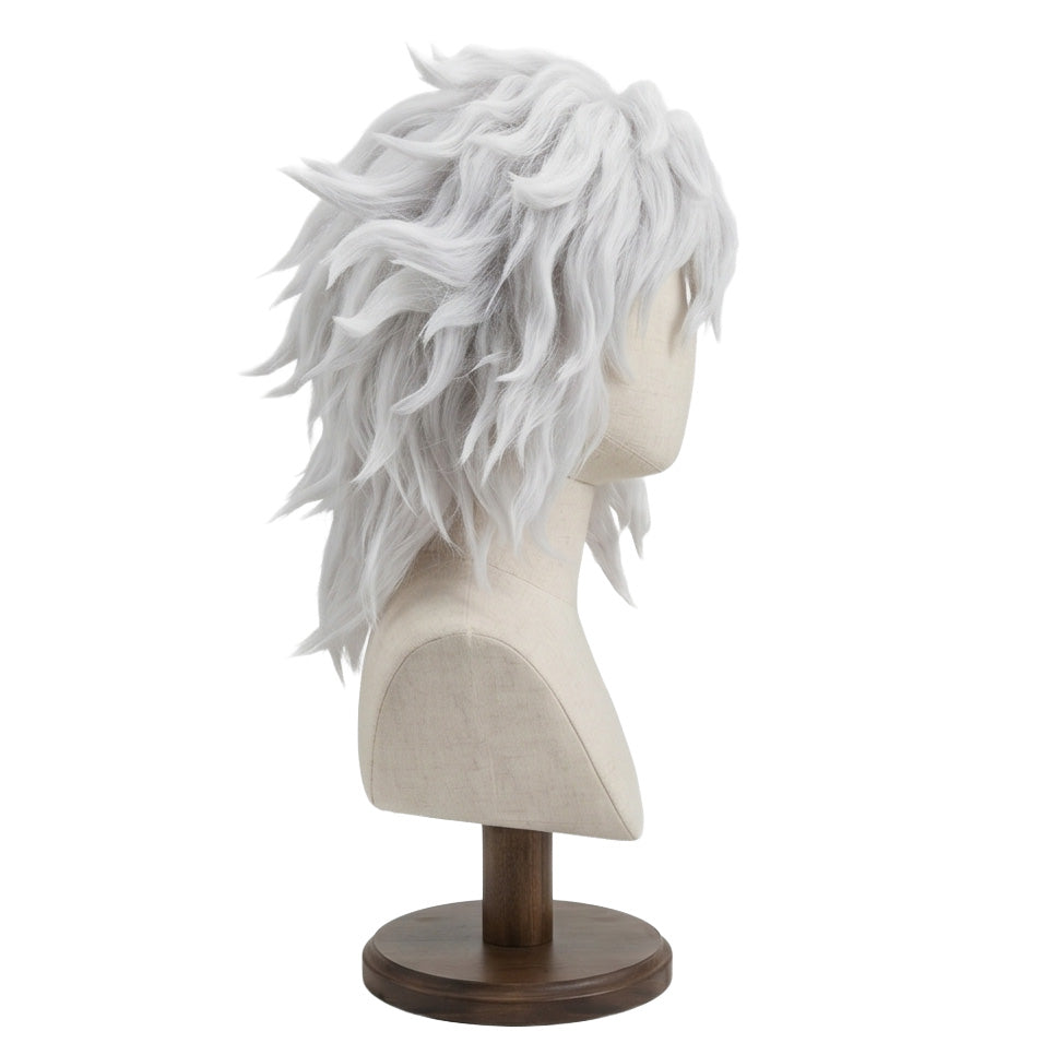 Side view of Yoichi Shigaraki wig showing layered anime-inspired texture
