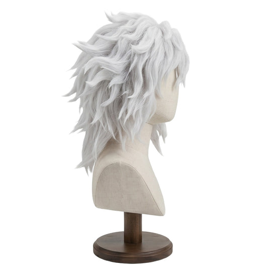 Side view of Yoichi Shigaraki wig showing layered anime-inspired texture
