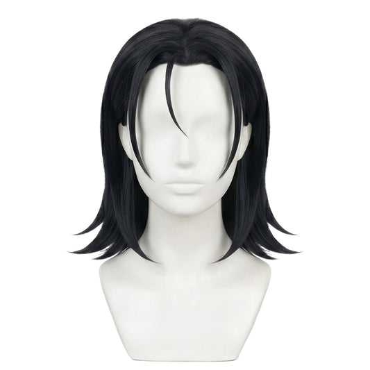 Premium heat-resistant fibers on Yuka Okkotsu wig