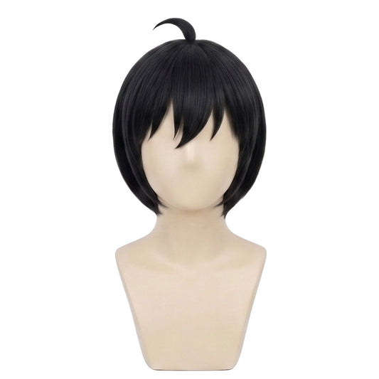DIY styling wig for recreating Yuri’s short layered hairstyle