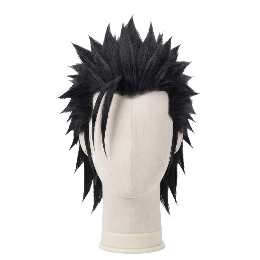DIY styling wig for recreating Zack Fair’s spiky SOLDIER hairstyle