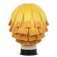 Back view of Demon Slayer Zenitsu Agatsuma wig