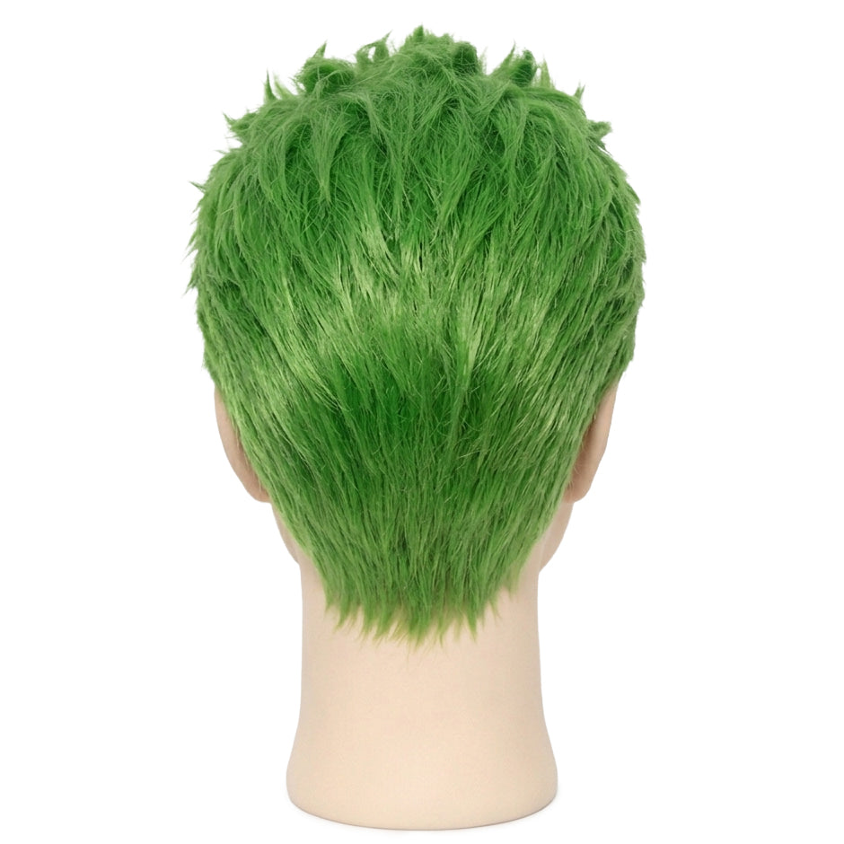 Zoro Green Lace Front Cosplay Wig