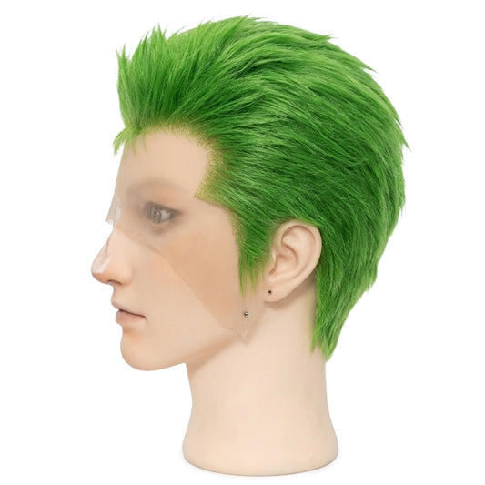 Zoro Green Lace Front Cosplay Wig