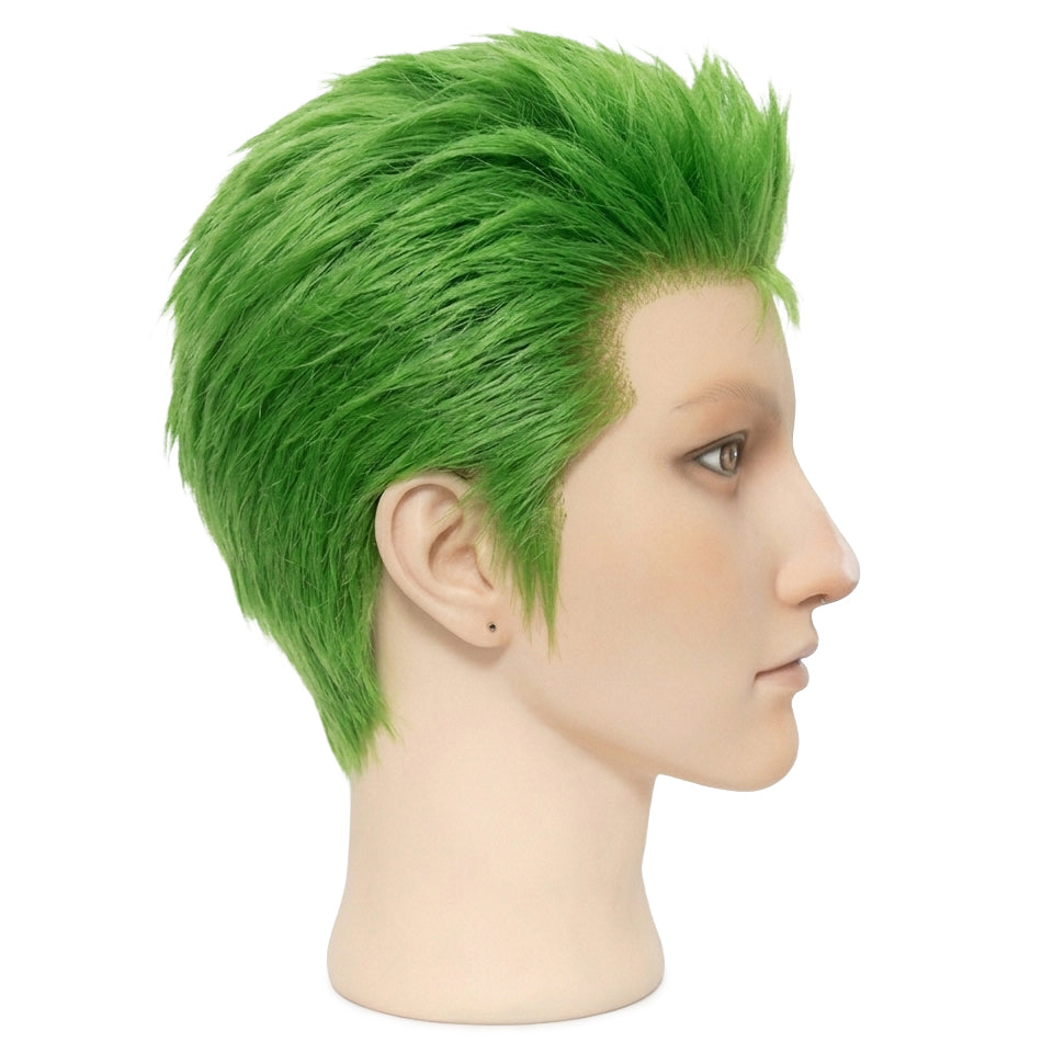 Zoro Green Lace Front Cosplay Wig