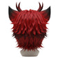 Alastor Wig Back View Featuring Pre-Styled Volume and Sharp Layers
