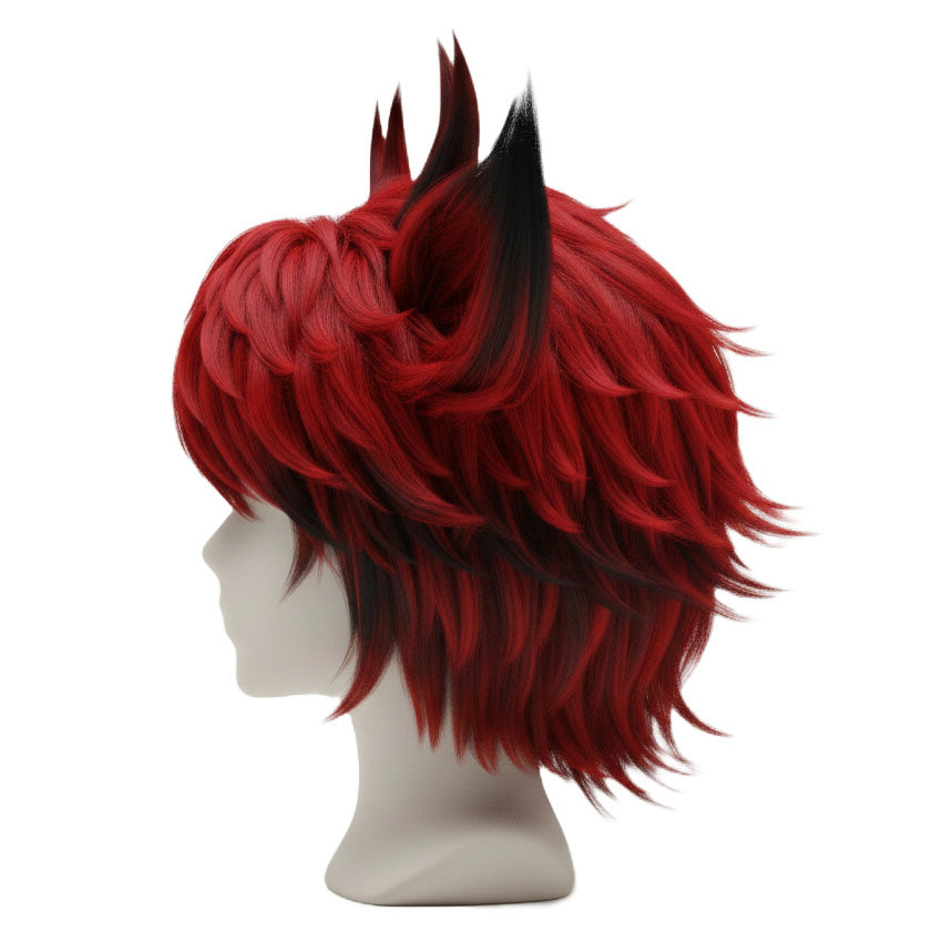 High-Quality Heat-Resistant Fibers on Alastor Designer Wig
