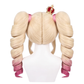 Back view of Re Beatrice wig with long spiral twin tails